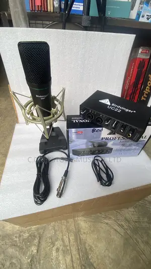 Birdsinger Uc22 Sound Card and U87 Condenser Mic