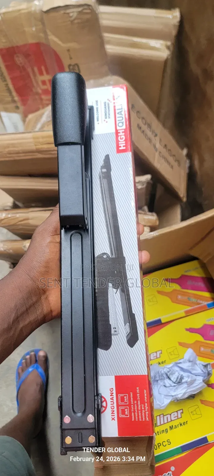 Long Arm Stapler