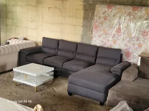 Dark Gray L Couch
