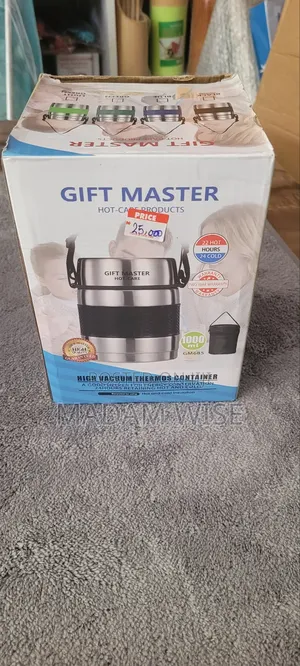 Food Flask. High-Vacuum Thermos Container. 
High Quality