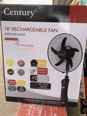 Century 18 Inches Rechargeable Standing Fan