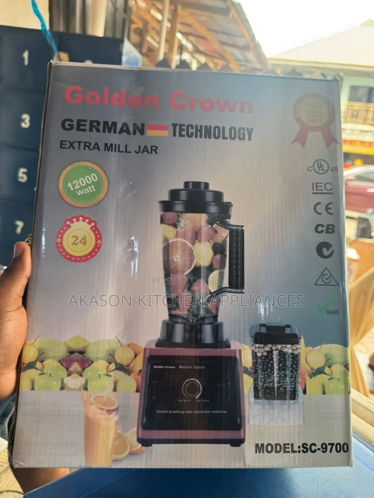 4l Golden Crown Blender