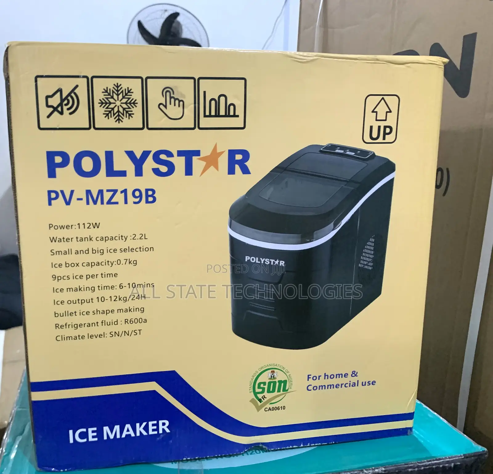 Polystar 2.2l Ice Maker Pv-Mz19b High Efficiency Model