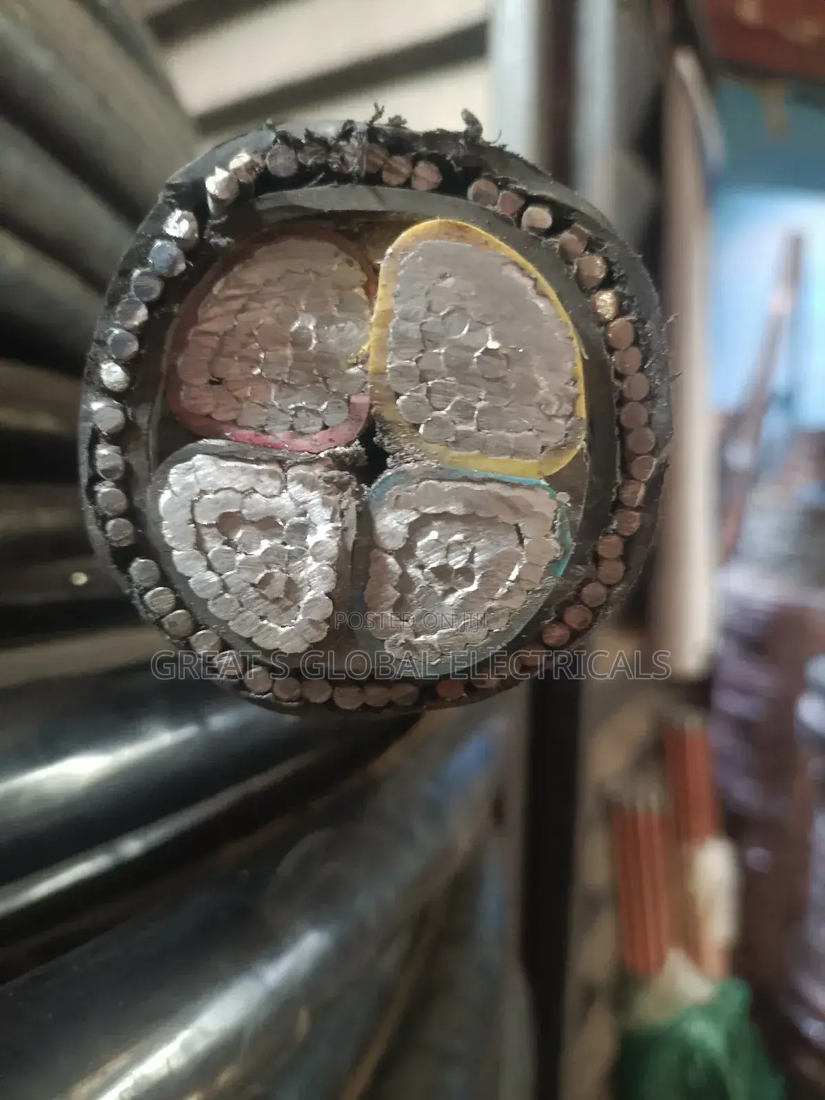 240mm 4core Aluminum Cable