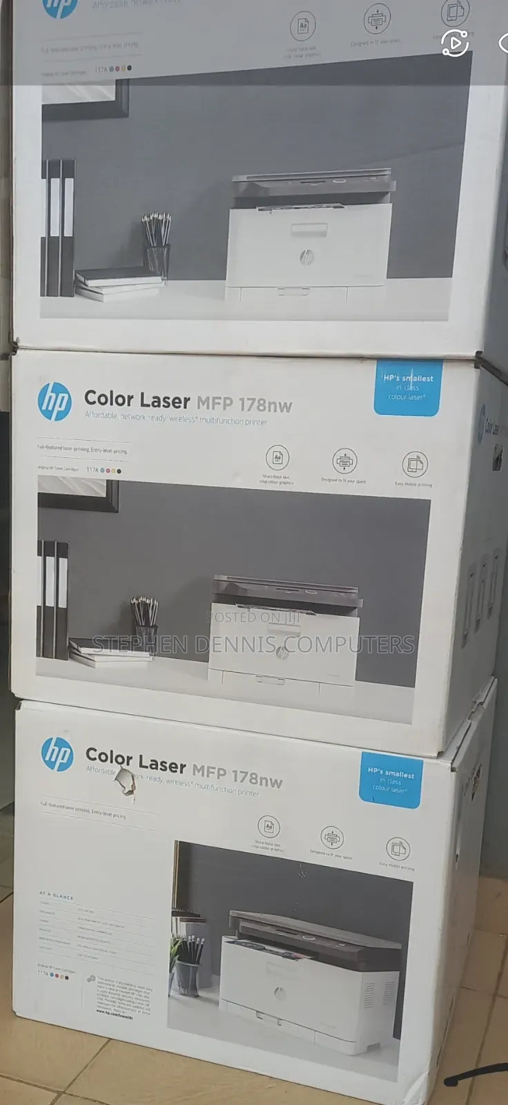 Color Laser MFP 178nw Printer