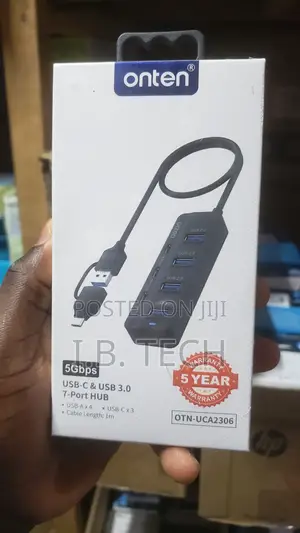 Onten Usb-C Usb 3.0 7-Port Hub