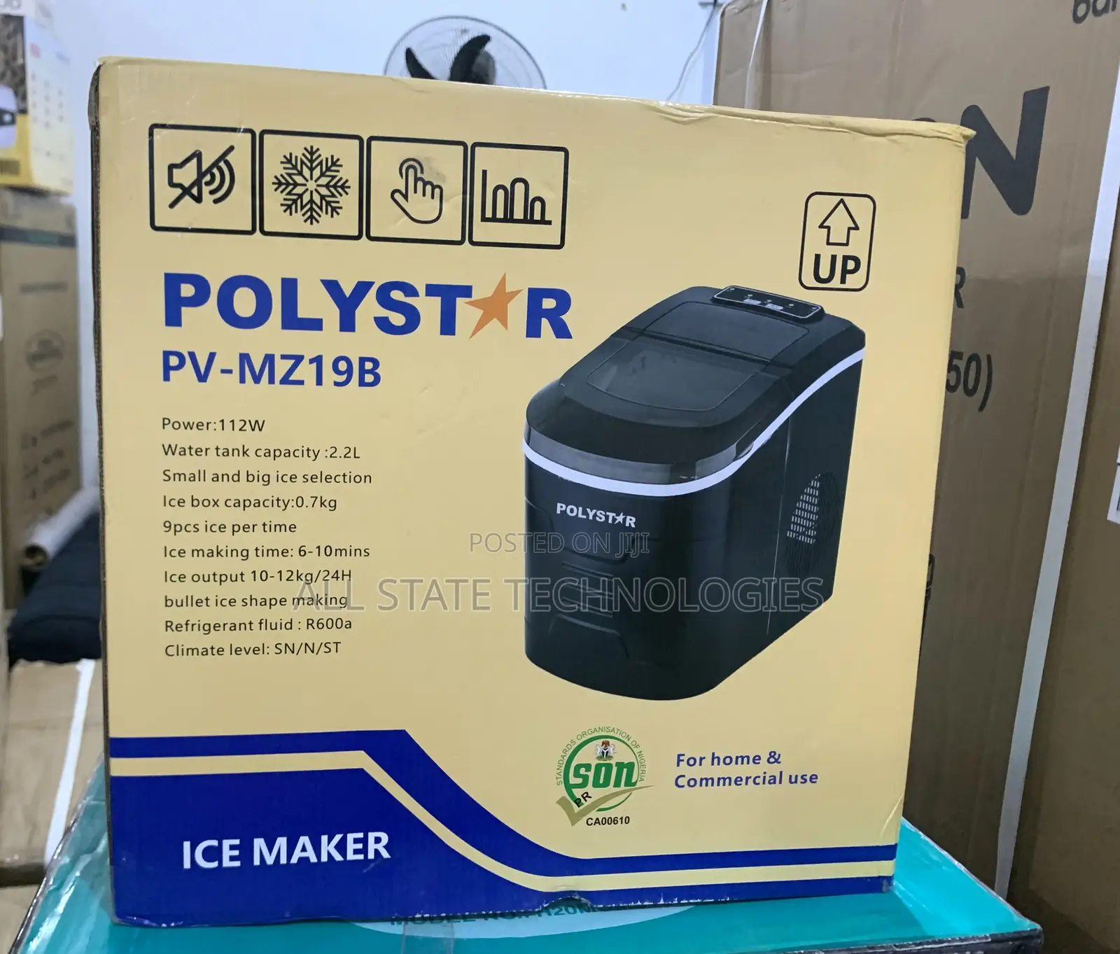 Polystar Ice Maker Machine Pv-Mz19b 2.2l Model