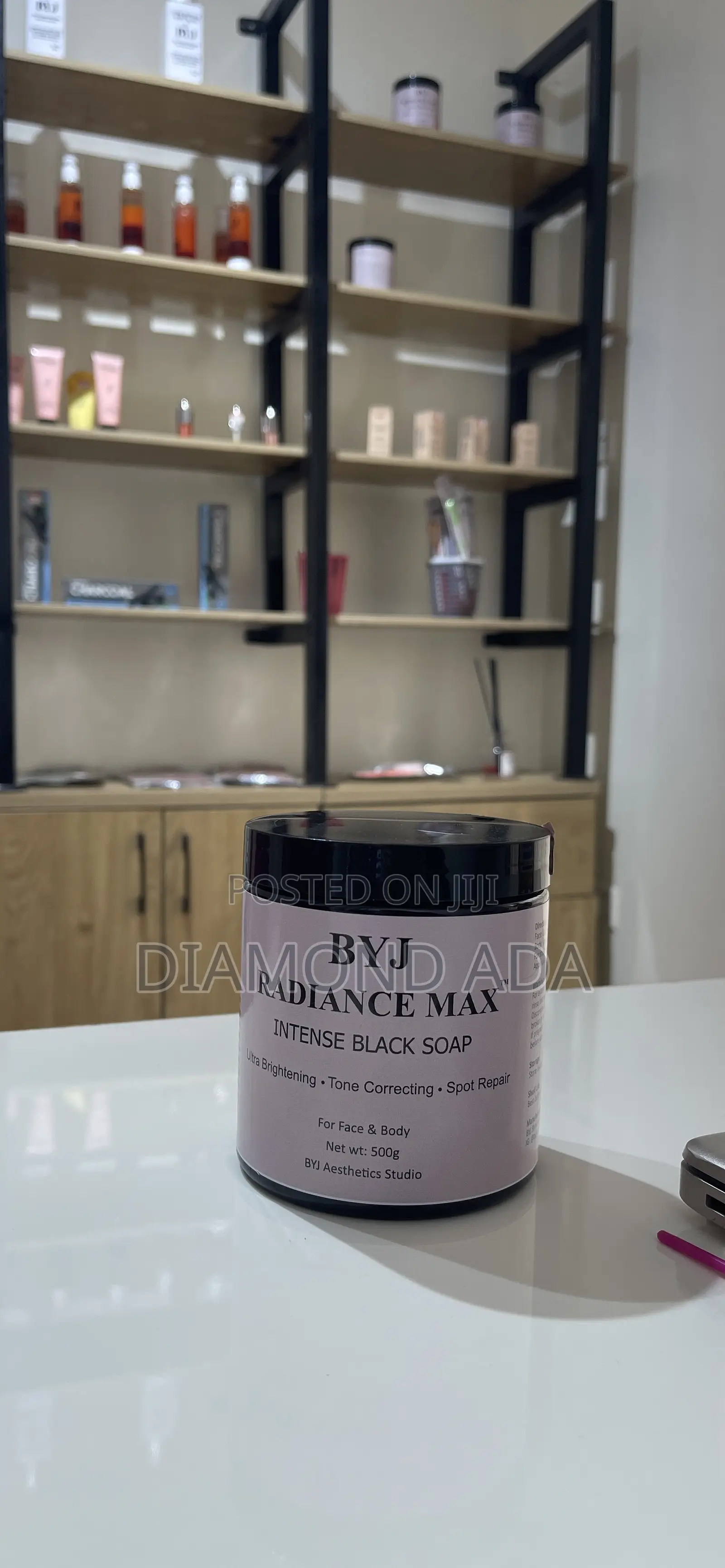 Byj Radiance Max Intense Black Soap