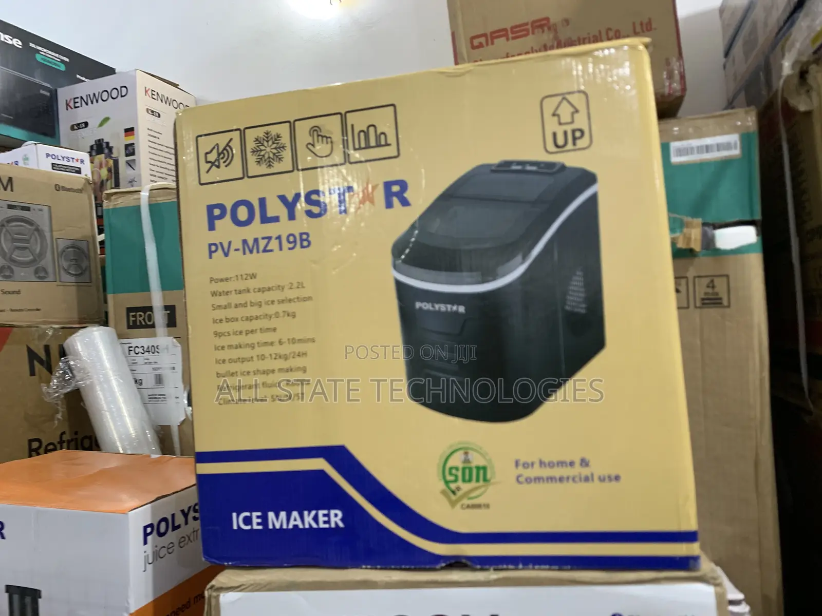 Polystar Ice Maker Pv-Mz19b 2.2l Home Appliance