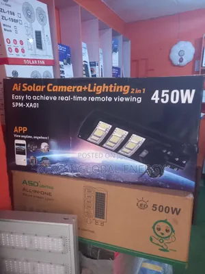 Ai Solar Camera +Lighting 2 in 1 SPM-Xa01