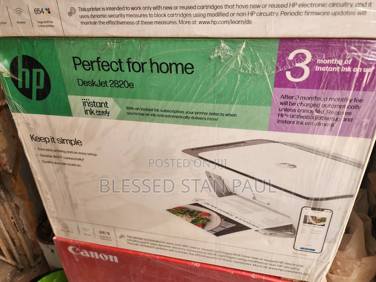 Hp Deskjet Printer 2820e