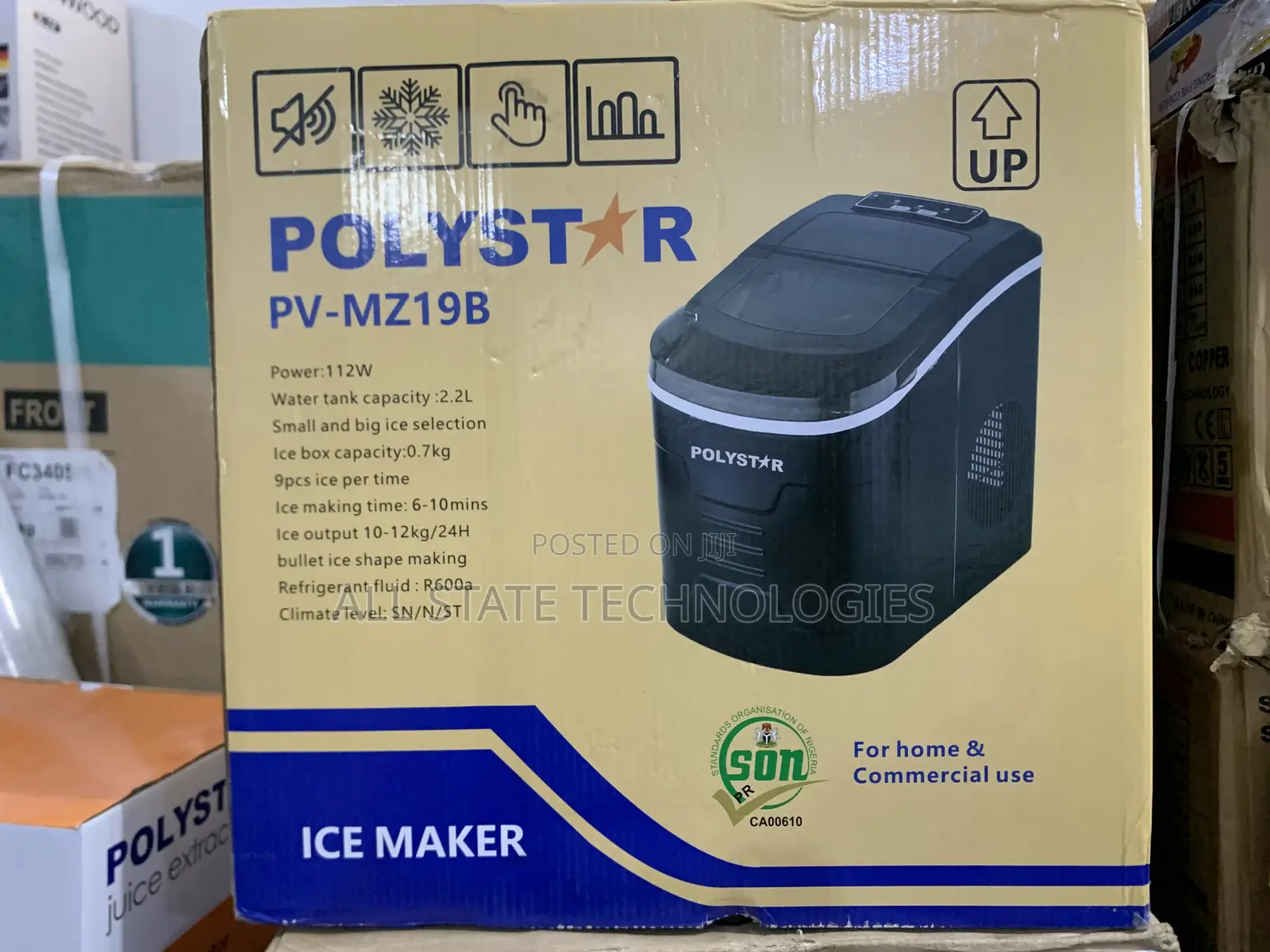 Polystar 2.2l Pv-Mz19b Ice Maker for Parties
