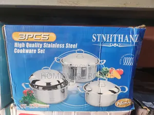 High Quality Pure Stainless Steel 3pot Set