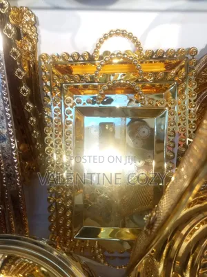 3set of Gold Tray