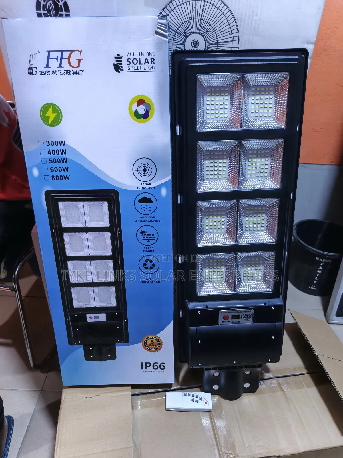 All in One Solar Streets Light