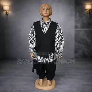 Zebra Kid Set [Black/White]