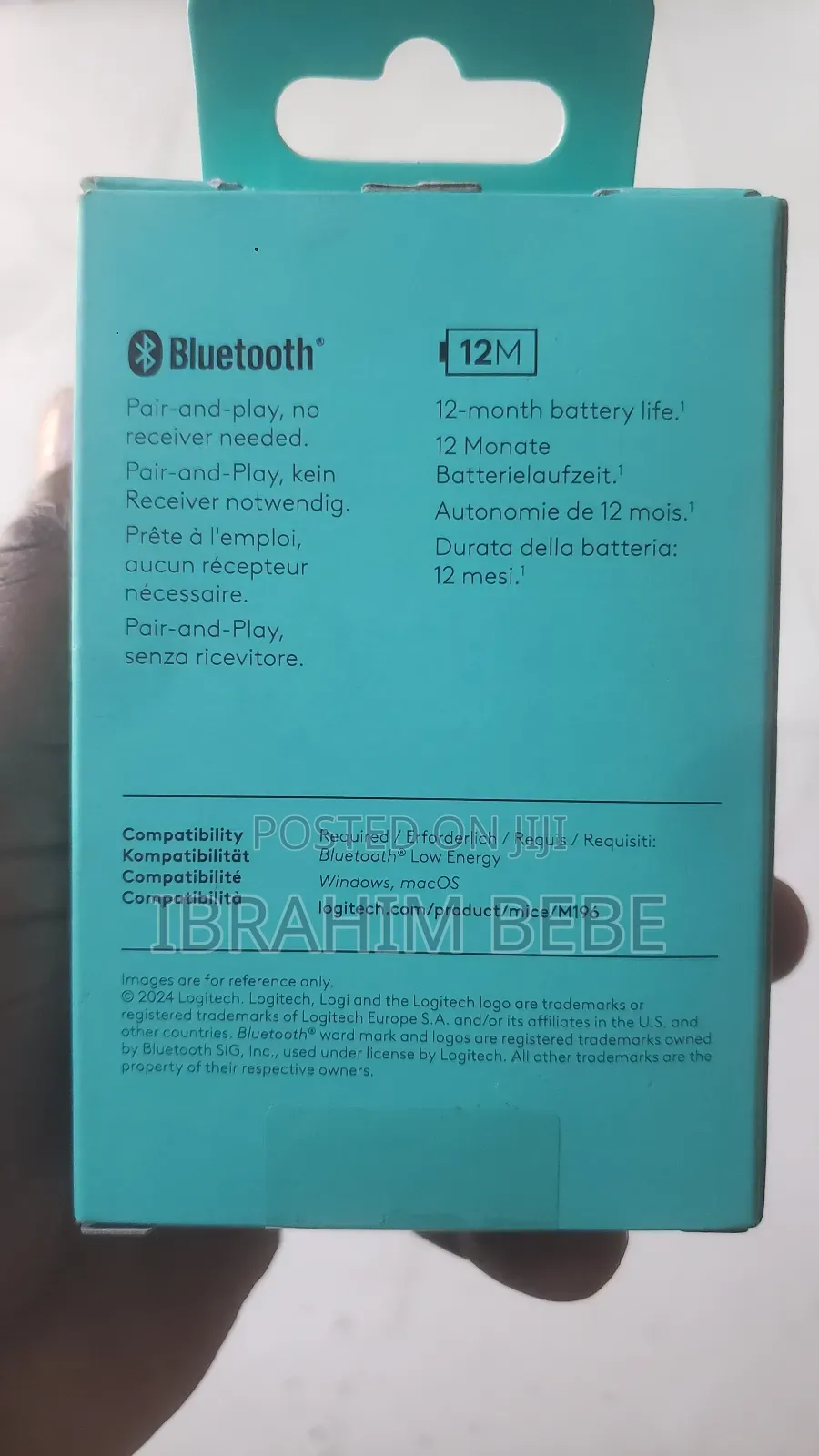 Logitech M196 Bluetooth Mouse