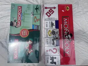 Monopoly Scrabble 2 in 1 Board Game