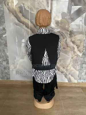 Zebra Kid Set [Black/White]