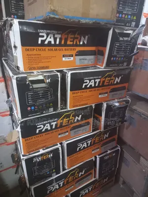 Pattern 200ah/12v Gel Battery