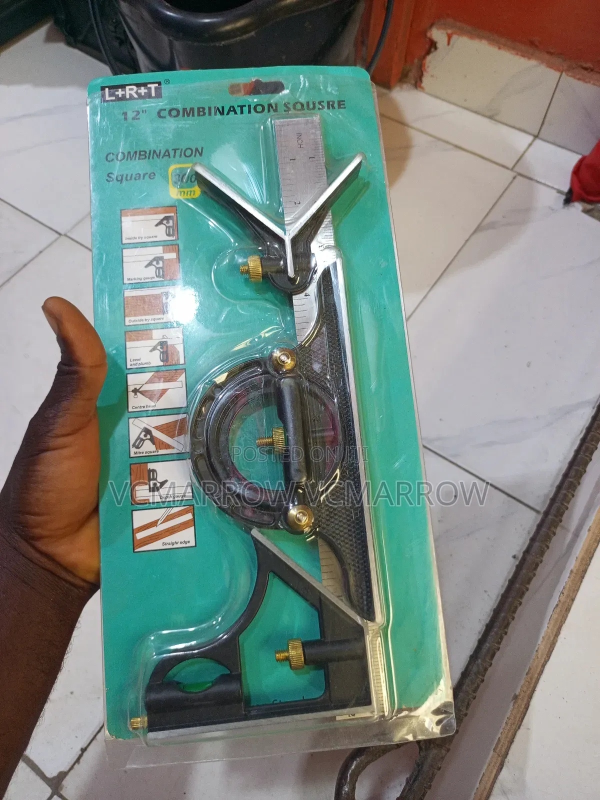 12-Inch Combination Square Set