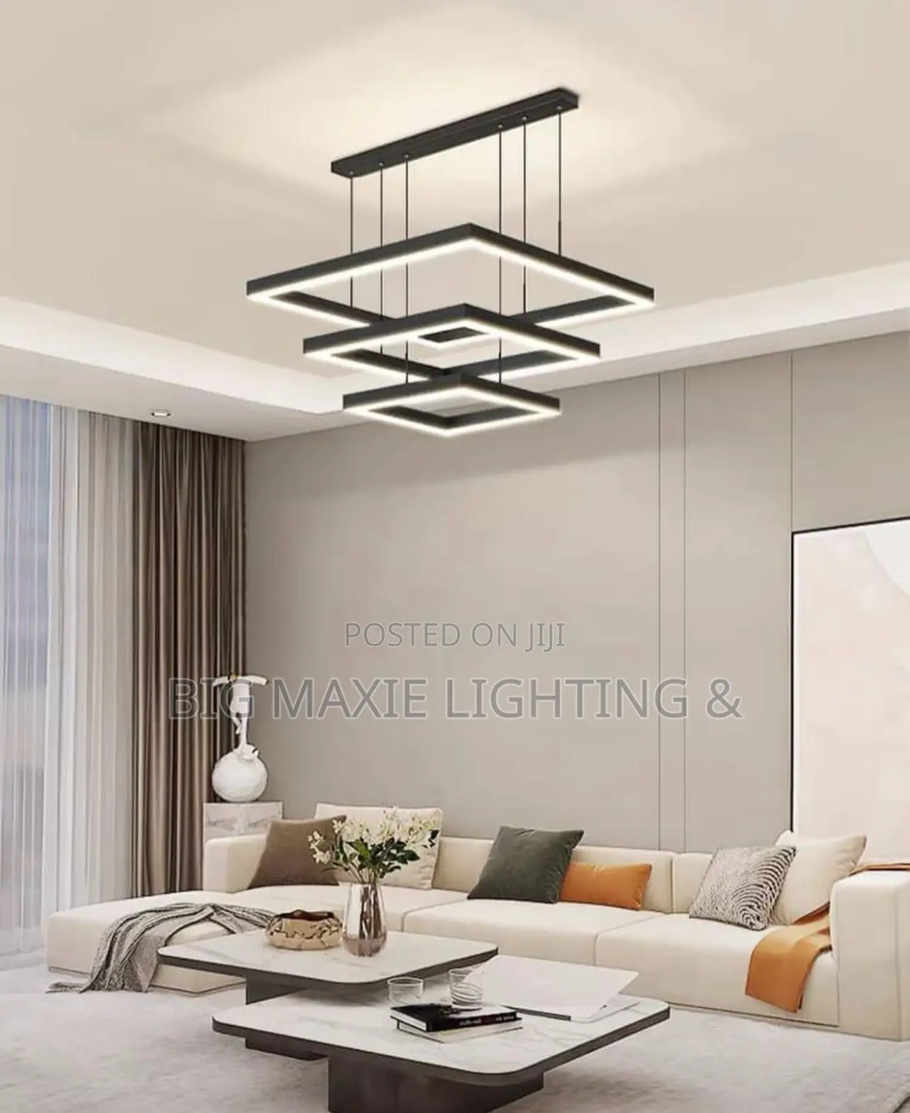 Three Rings Living Room Dropping Chandelier