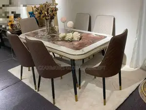 Luzury 6 Seaters Dining Set