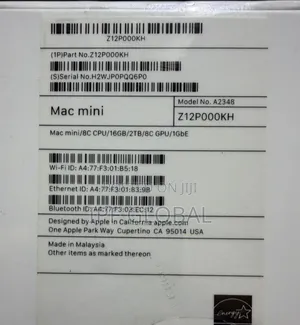 New Desktop Computer Apple iMac M1 16GB Apple M1 SSD 2T