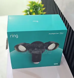 Ring Floodlight Cam Wired Plus Outdoor With Motion-Activated Hd Video