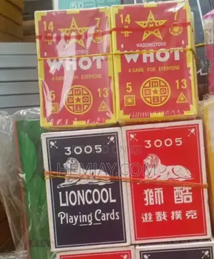 Whot and Playing Card ( 2whot + 2playing Card)