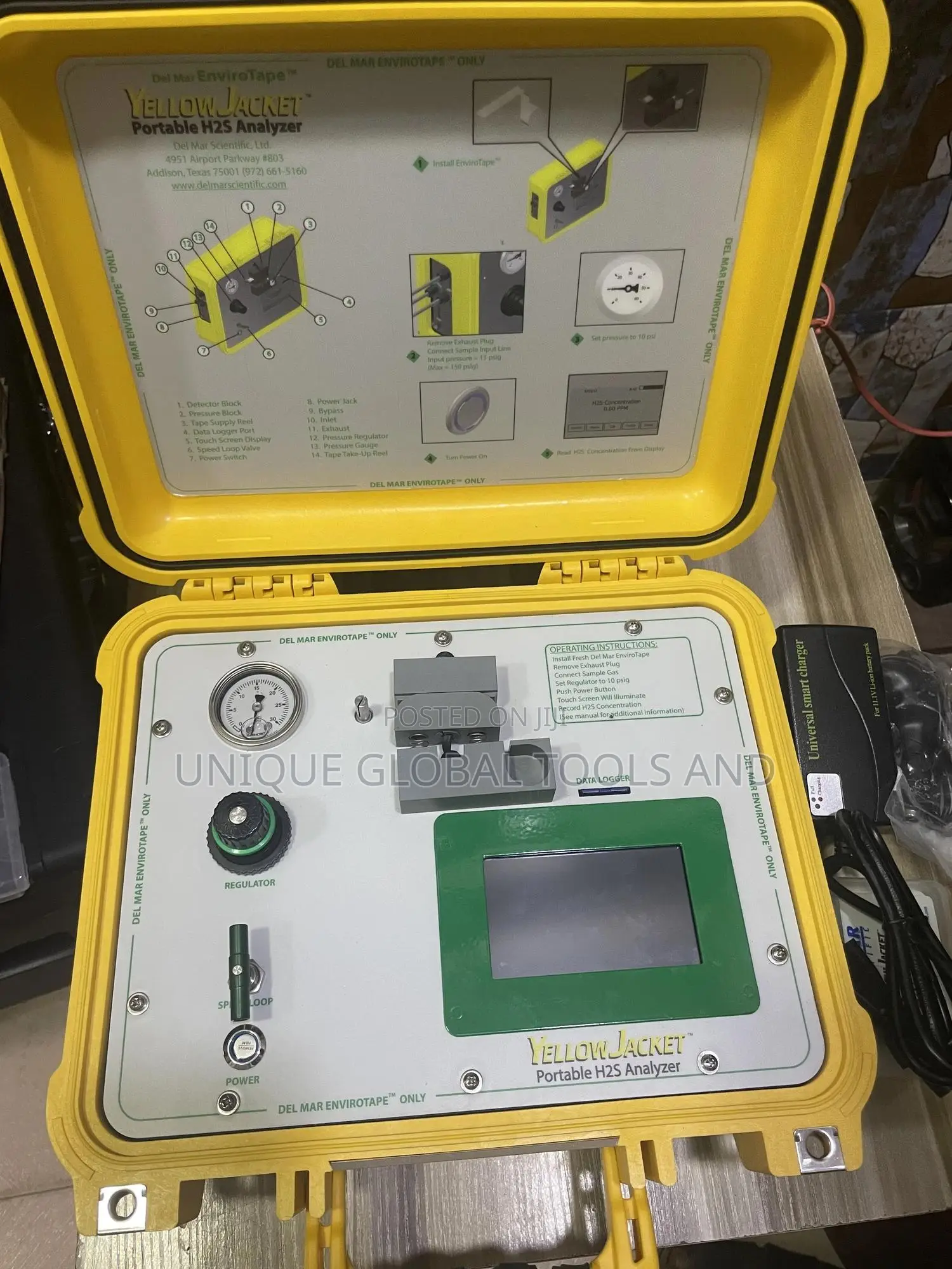 Yellowjacket Portable H2s Analyzer