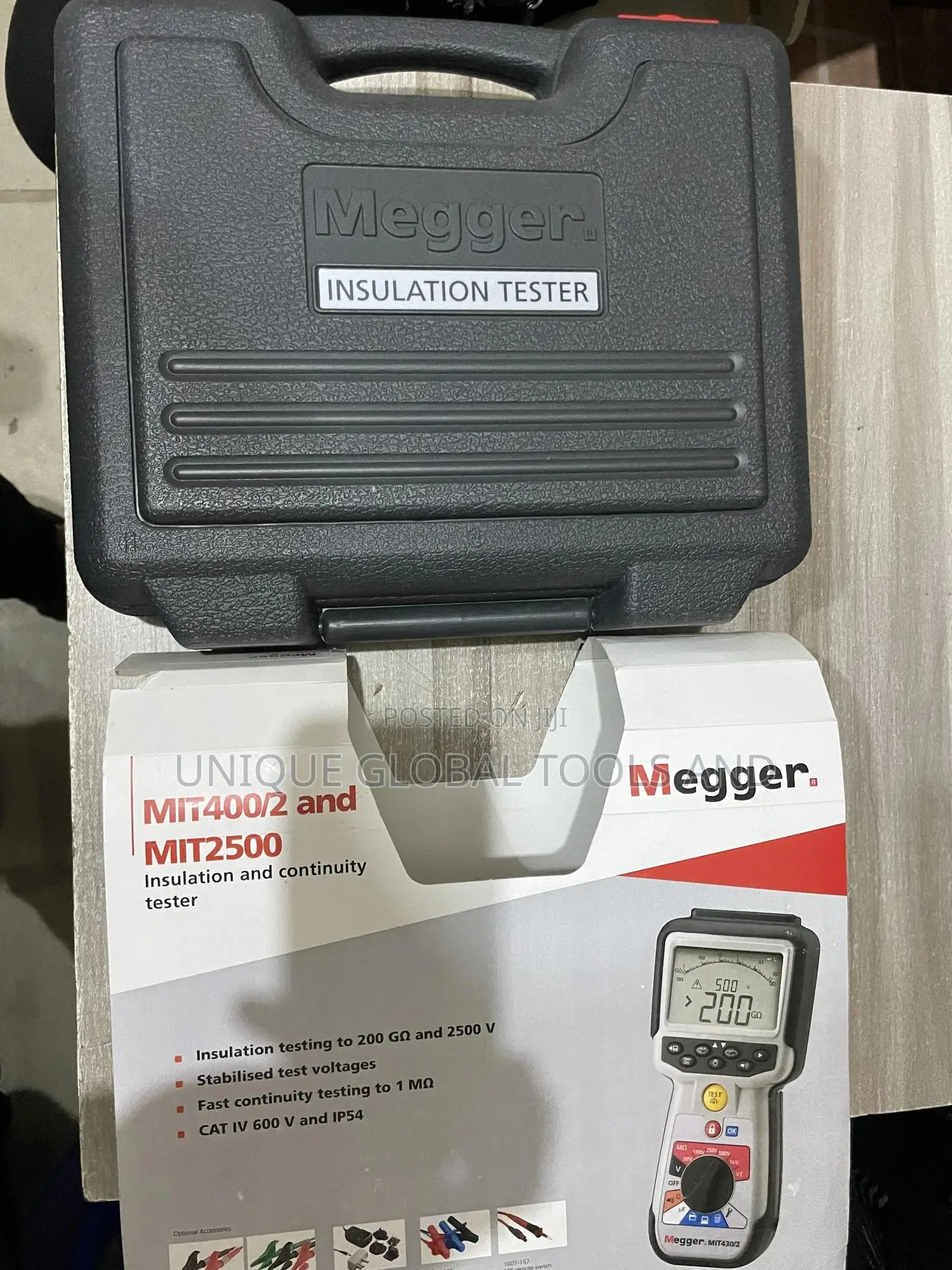 Megger 2500volt Insulation Resistance Tester