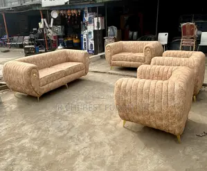 Superior Quality Set of Upholstery Fabric Sofa | Couch | Chairs