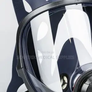 Industrial Full Face Mask With Vapour Cartridge for Chemical Protectio