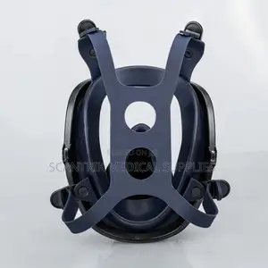 Heavy-Duty Full Face Respirator Mask With Vapour Filter Cartridge