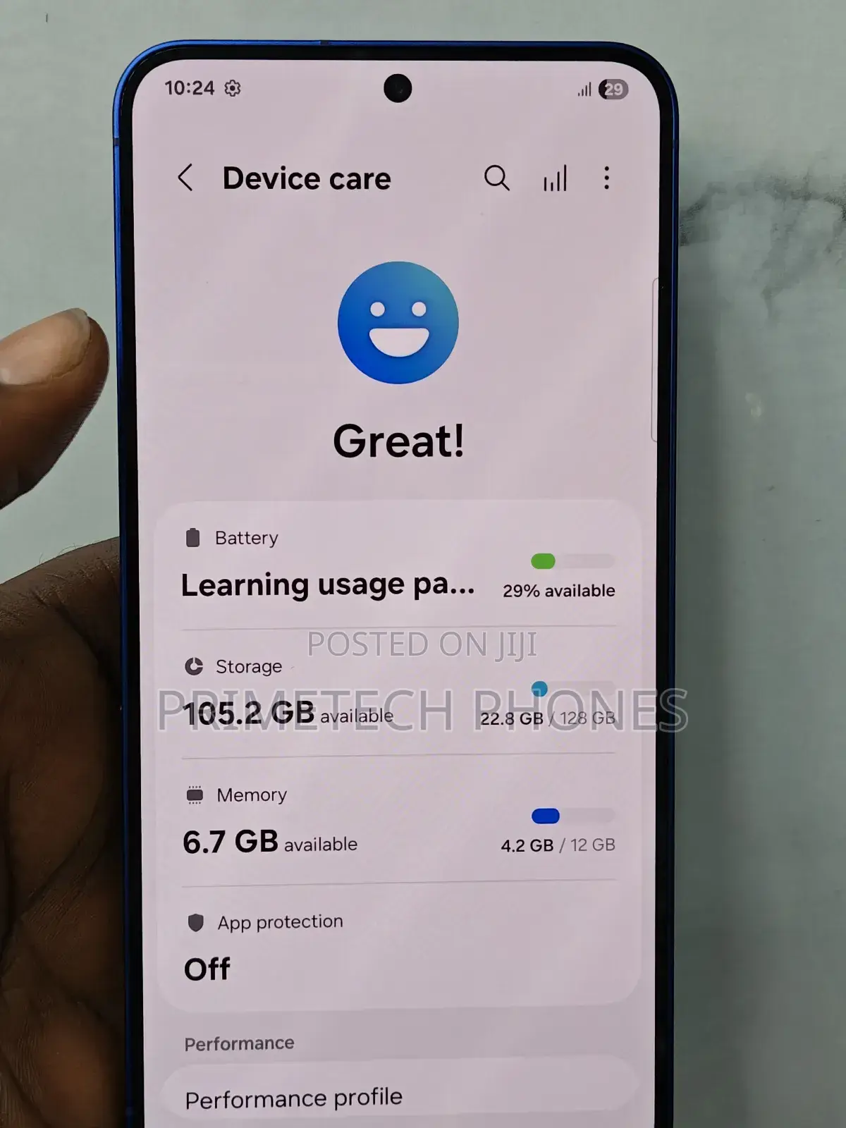 Samsung Galaxy S25 128 GB Blue