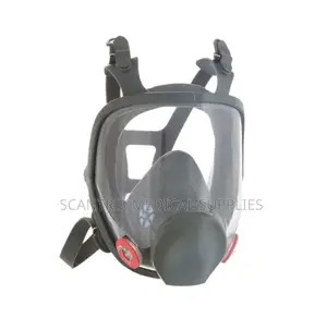 Professional Full Face Gas Mask With Replaceable Vapour Cartridge