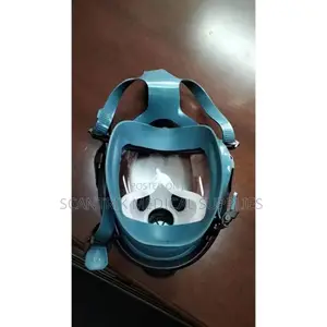 Chemical Resistant Full Face Mask With Vapour Cartridge