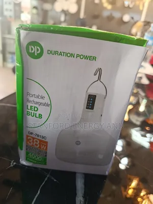 38w Dp Portable Rechargeable Led Bulb