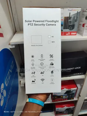 Solar Battery Powered Mini PTZ Camera