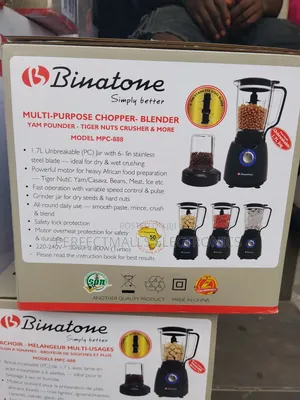 Binatone Multi Purpose Chopper Blenders MPC-888