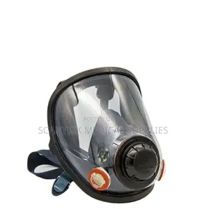 Heavy-Duty Industrial Full Face Mask With Vapour Cartridge