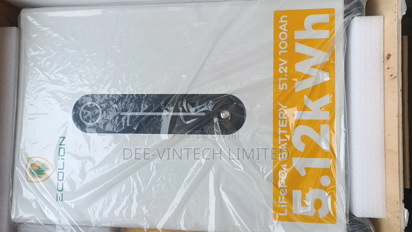 5kwh Ecolion Lithium Battery 48v