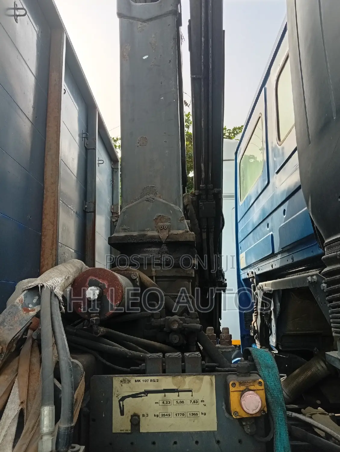 Mercedes Benz Actros Truck 2004 Blue