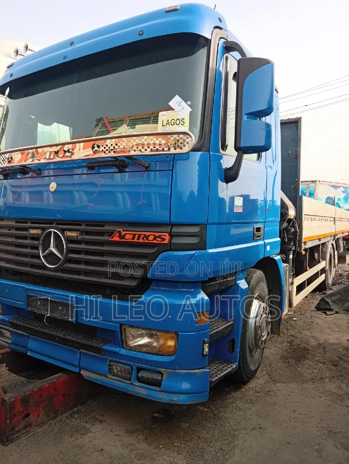 Mercedes Benz Actros Truck 2004 Blue