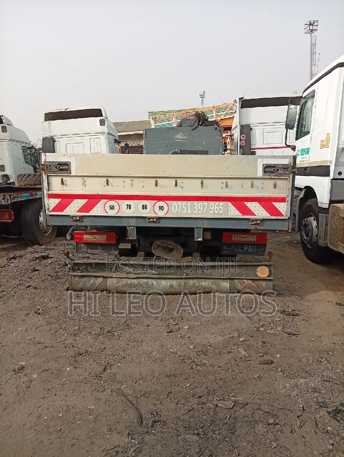 Mercedes Benz Actros Truck 2004 Blue