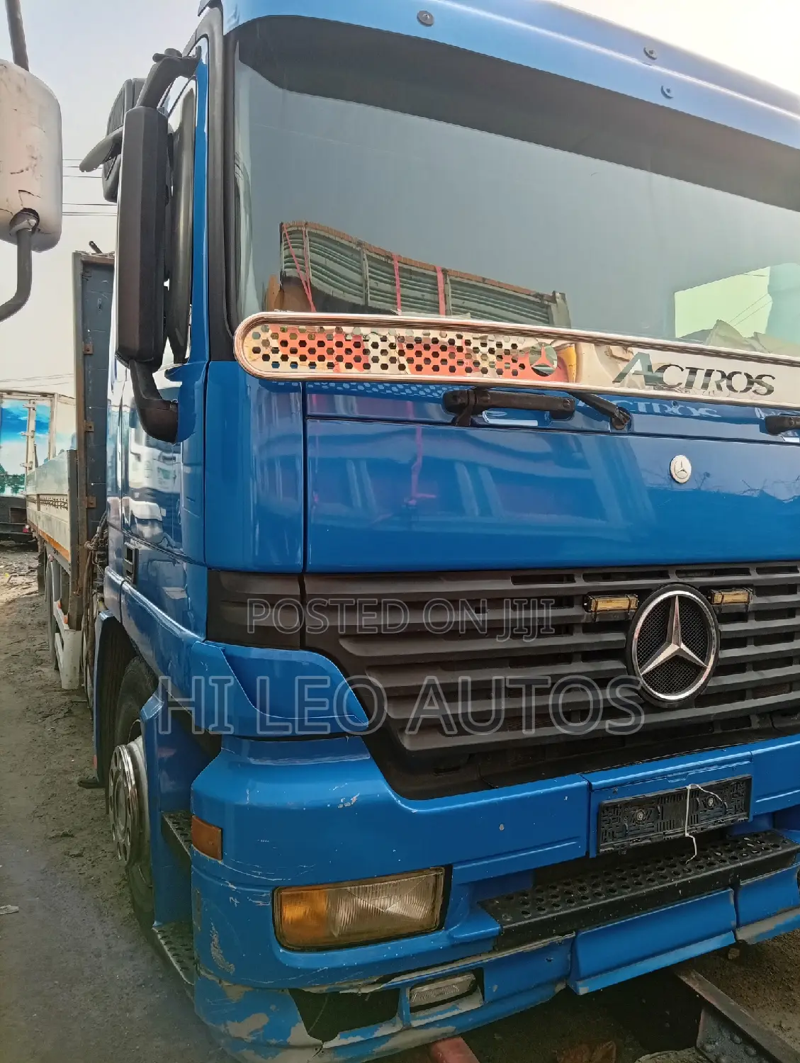 Mercedes Benz Actros Truck 2004 Blue