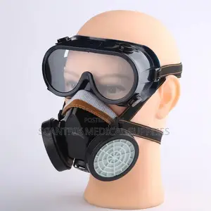 Reusable Full Face Mask With Organic Vapour Cartridge