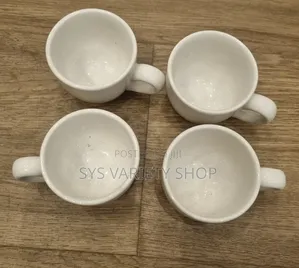 20 PCS of Dudson Teacups White