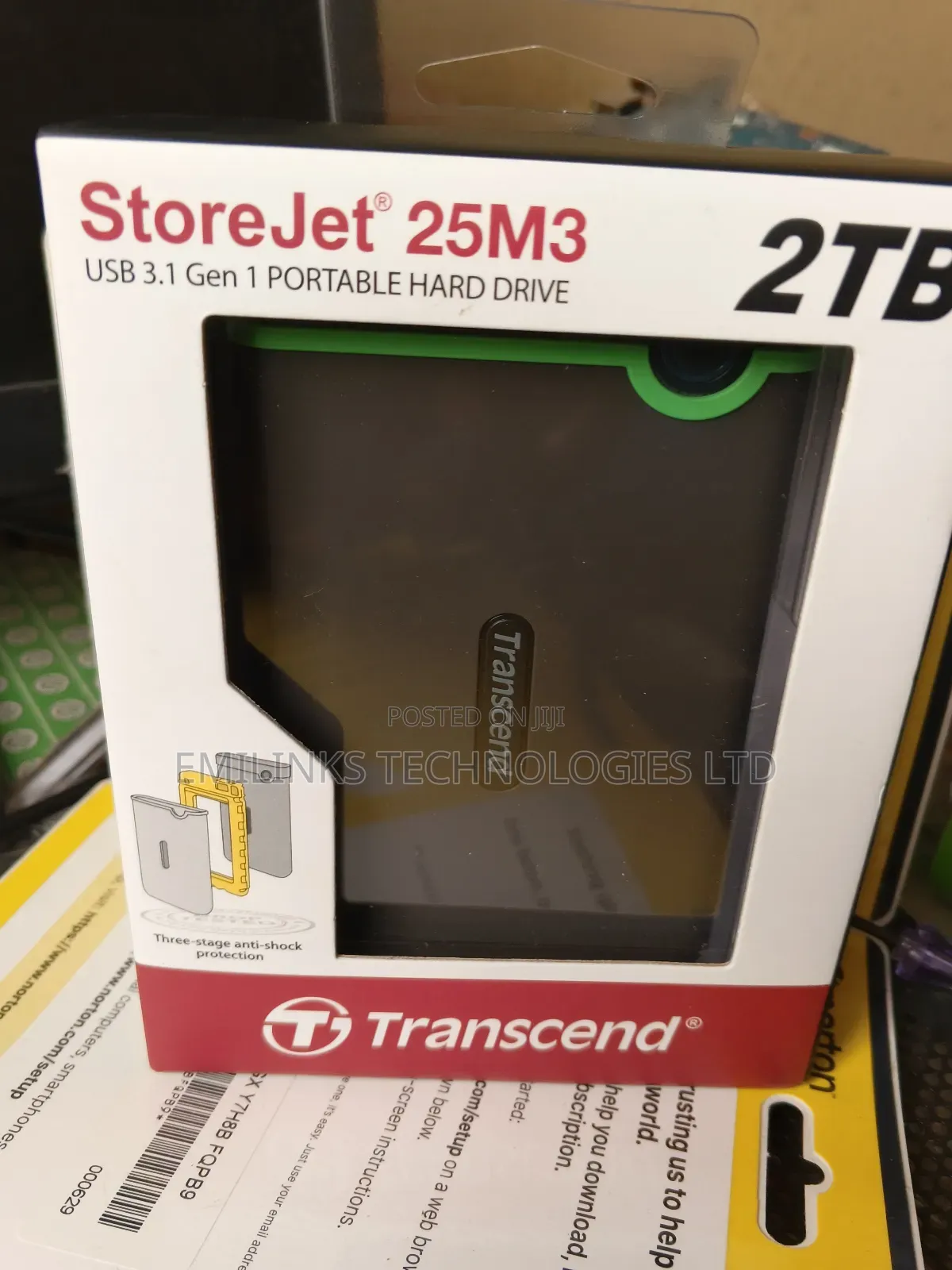 2tb Transcend External Hard Drive